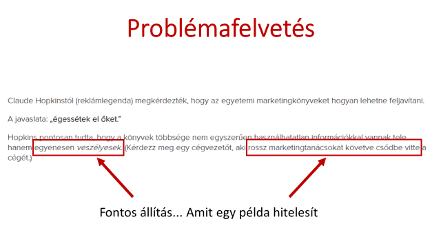hitelességépítés