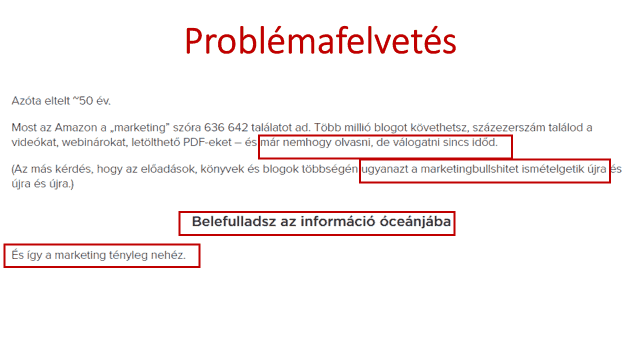 marketingkommunikációban sztori