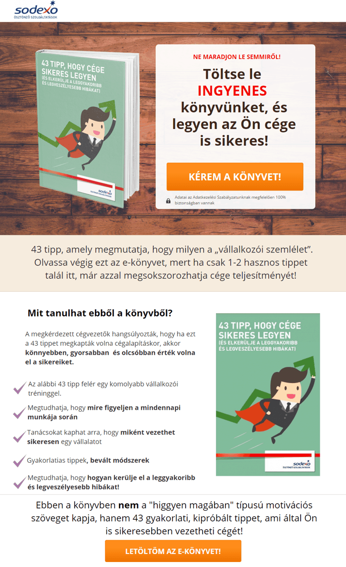 feliratkozási oldal