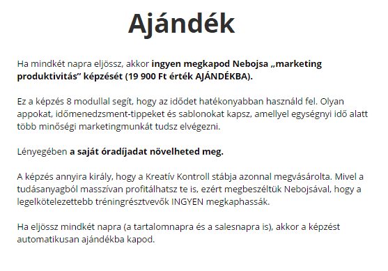 ecommerce tréning