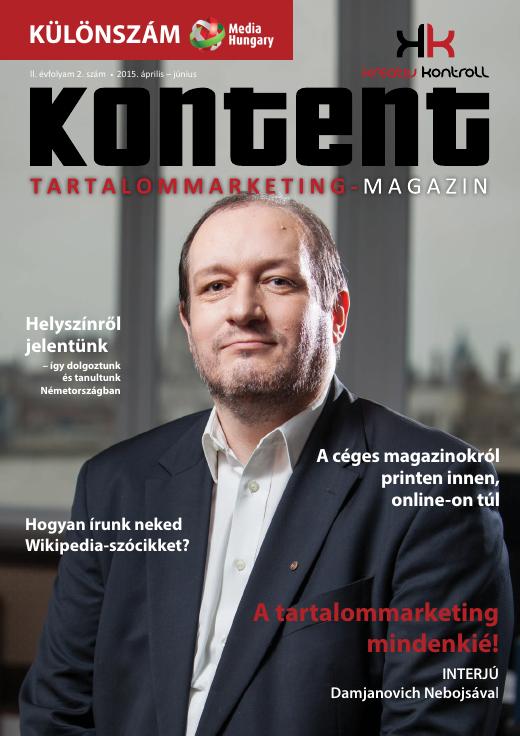 Kontent magazin: II. évfolyam 2. szám