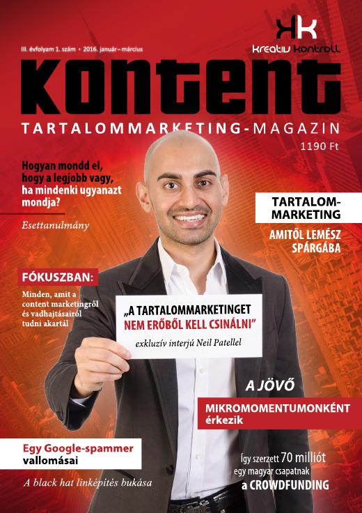 Kontent magazin: III. évfolyam 1. szám
