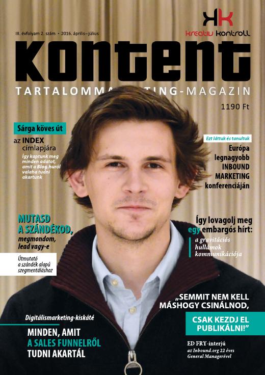 Kontent magazin: III. évfolyam 2. szám