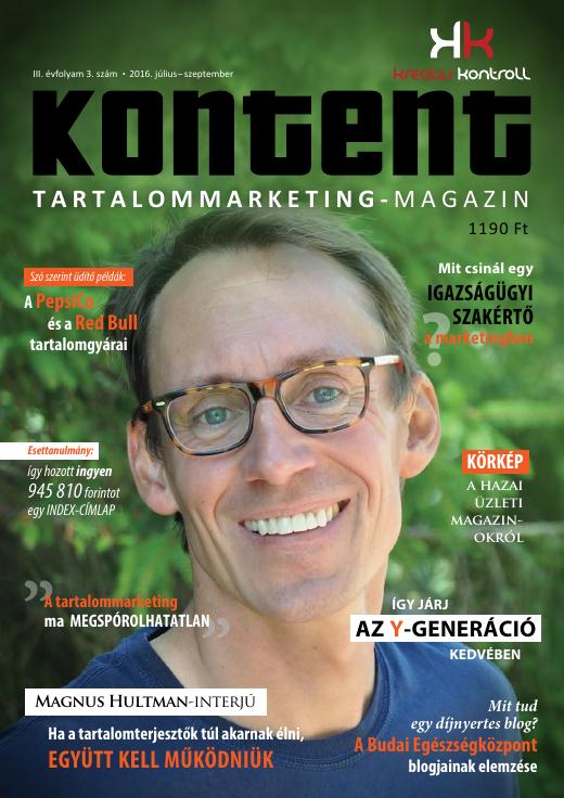 Kontent magazin: III. évfolyam 3. szám