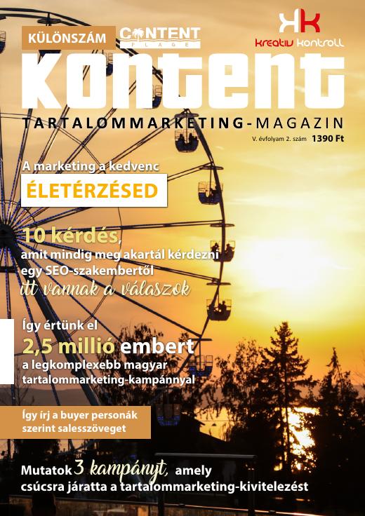 Kontent magazin: V. évfolyam 2. szám