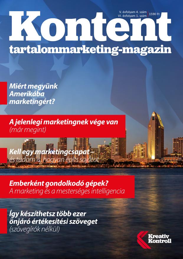 Kontent magazin: VI. évfolyam 1. szám